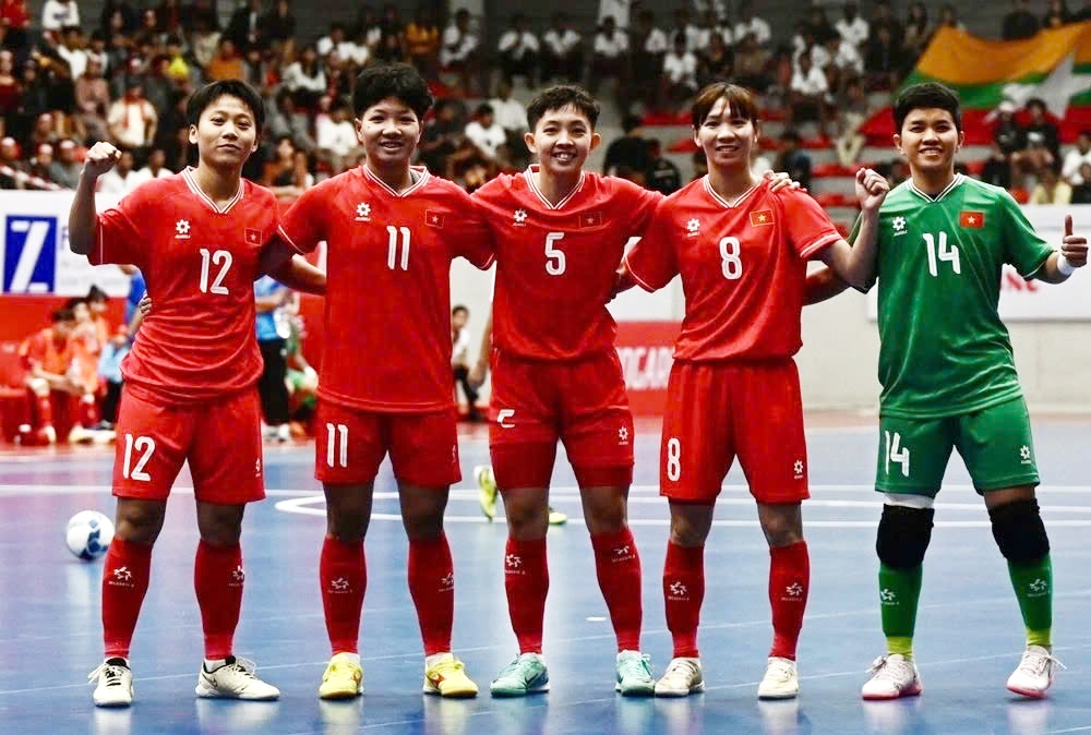 Vietnam beat Macau, win 2025 AFC Women’s Futsal Cup ticket